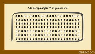 Butuh Ketajaman Mata dan Otak, Selesaikan Tes Ini Kurang dari 5 Menit