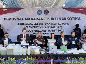 Musnahkan 34,2 Kg Narkoba, BNN Selamatkan 147 Ribu Jiwa dari Penyalahgunaan