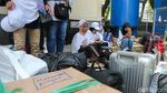 Bulog Lepas Ratusan Pemudik ke Palembang-Malang via Bus