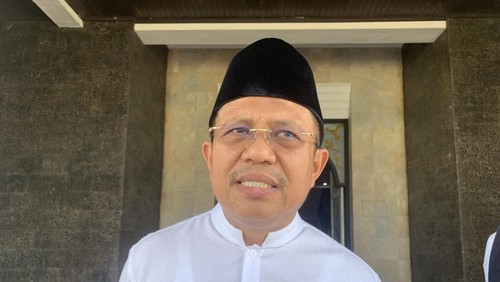 Bupati Lombok Barat, Lalu Ahmad Zaini (LAZ). (M. Zahiruddin/detikBali)