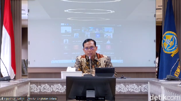 Direktur Angkutan Udara Kementerian Perhubungan, Agustinus Budi Hartono