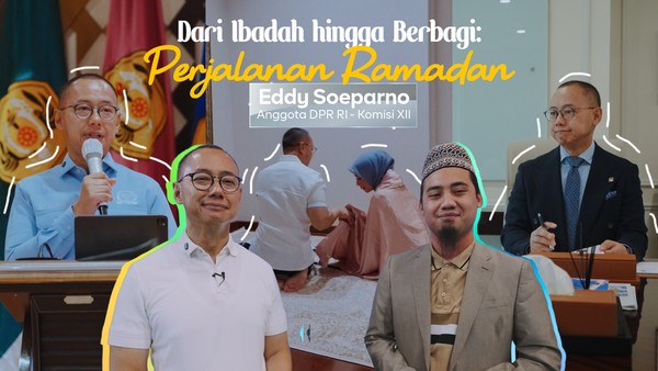 Ramadan Eddy Soeparno: Ibadah, Kerja dan Kepedulian