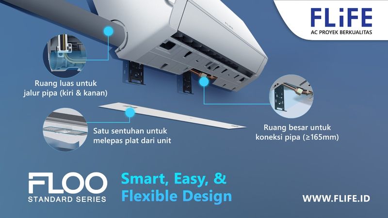 FLiFE FLOO Standard Series, AC Andalan untuk Berbagai Instalasi Proyek