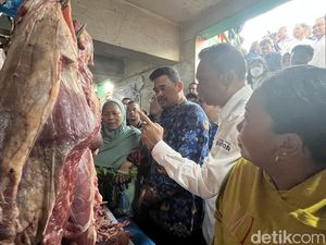 Bobby Nasution Sidak Pasar di Medan, Pastikan Harga Pangan Stabil Jelang Lebaran