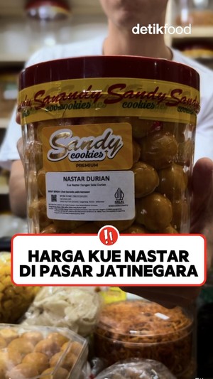 Video: Ini Harga Kue Nastar di Pasar Jatinegara