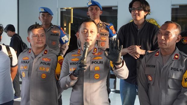 Kapolres Bogor AKBP Wikha Ardilestanto dalam jumpa pers (Dok istimewa).