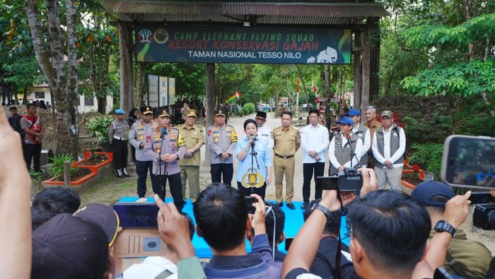 Kapolri Jenderal Listyo Sigit menegaskan komitmen Polri mendukung penuh langkah Presiden Prabowo Subianto merehabilitasi Taman Nasional Tesso Nilo (TNTN) Riau. (dok Polri)
