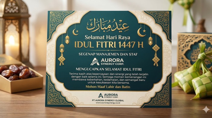 Ucapan Idul Fitri Profesional