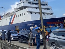 Pemudik Bawa Kendaraan Pribadi Ikut Padati Pelabuhan Parepare, Ada 190 Mobil