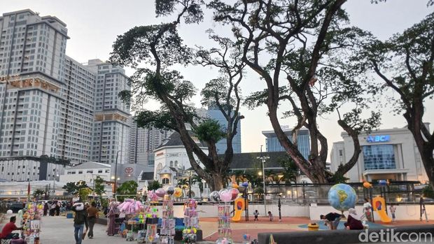 Lapangan Merdeka Medan. (Juita Sinuhaji/detikSumut)