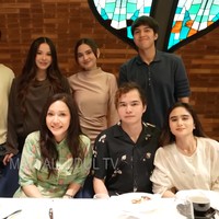 Foto Maia Estianty Bukber Bareng Anak-Calon Mantu, Ada Bumil & Calon Manten