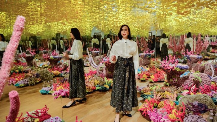 Menteri Pariwisata Widiyanti Putri Wardhana mengunjungi tiga museum di Jakarta yaitu Museum Kebangkitan Nasional, Galeri Nasional dan Museum Nasional pada Selasa (17/3/2026).