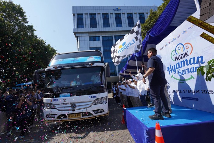 Mudik Nyaman Bersama TASPEN 2026 Berangkatkan 1.400 Pemudik