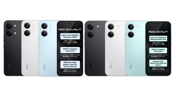 Poco X8 Pro & Pro Max Rilis Global, Spek Gahar Siap Masuk RI