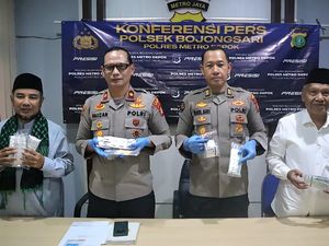 Polisi Bongkar Penjualan Obat Terlarang Modus COD di Depok, 1.100 Butir Disita