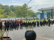 Polisi Gandeng Ratusan Satpam Amankan Mudik Lebaran di Cikarang