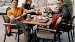 Potret Ariel NOAH Makan Nasi Padang hingga Angkringan Bareng Raffi Ahmad