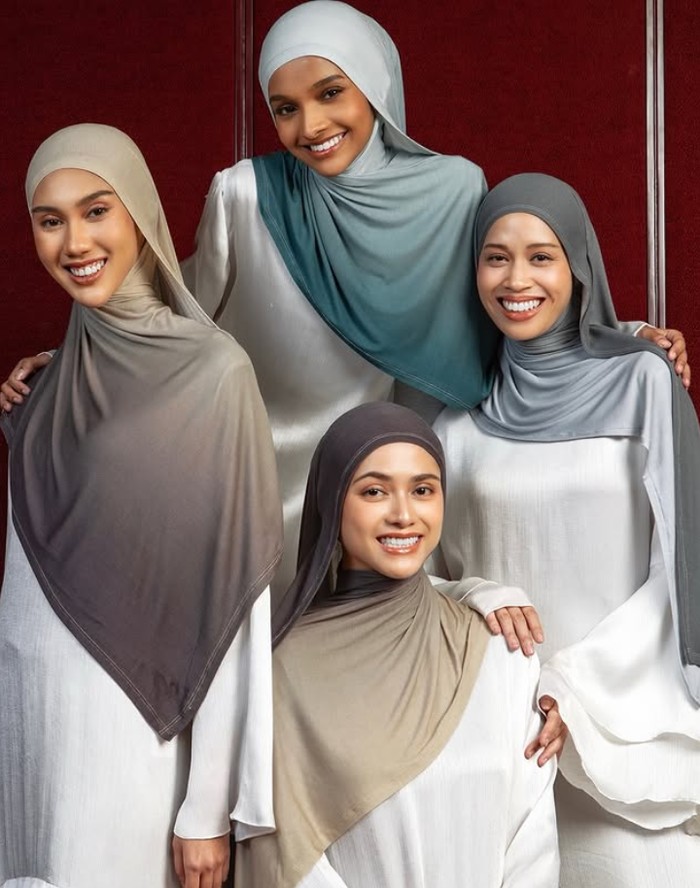 Rekomendasi pashmina viscose dari Lozy.