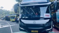 Program Mudik Gratis sebagai bagian dari dukungan terhadap inisiatif pemerintah dalam penyelenggaraan perjalanan mudik yang aman dan nyaman.