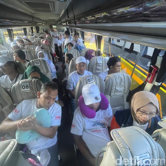 Ribuan Pemudik Diberangkatkan Lewat Progam Mudik Gratis