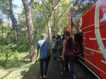 Pemudik Pilih Jalan Kaki Berjam-berjam Tembus Hutan demi Sampai Gilimanuk