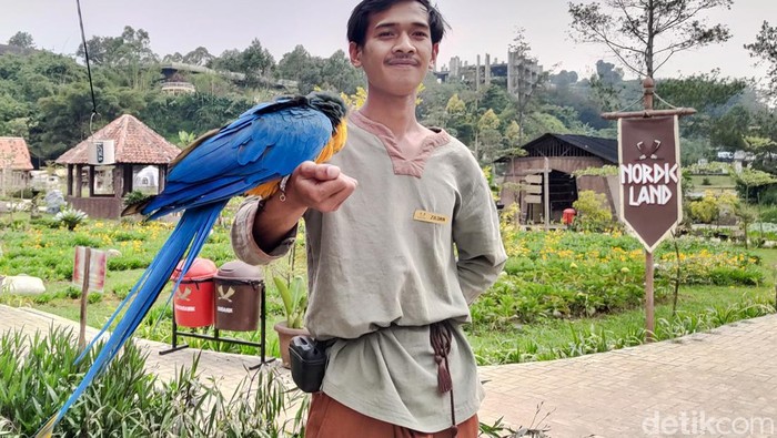Suasana objek wisata Nordic Land, destinasi edukatif dan ramah keluarga di Bandung Barat