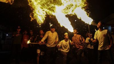 Tradisi Kololi Gam Hidupkan Malam Lailatul Qadar di Ternate