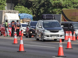 Contraflow di Tol Japek Dihentikan