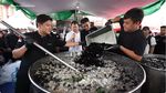 Bobon Santoso Cetak Rekor MURI, Bikin 3.400 Porsi Es Cincau!