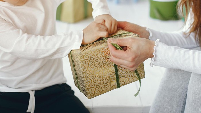 Ilustrasi hampers Lebaran