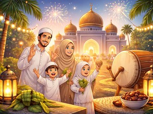 50 Ucapan Idul Fitri Penuh Kasih untuk Keluarga Tercinta