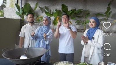 Jago Masak! Shireen Sungkar Mahir Bikin Tongseng hingga Seblak Sehat