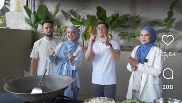 Jago Masak! Shireen Sungkar Mahir Bikin Tongseng hingga Seblak Sehat