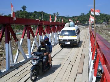 Jalur Mudik Tapanuli Selatan Kembali Dapat Dilintasi Usai Diterjang Bencana