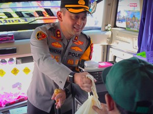 Pastikan Keamanan Peserta Mudik Gratis di Bogor, Sopir Bus Dicek Urine