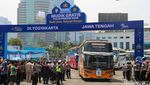 Kapolri Berangkatkan Ribuan Peserta Mudik Gratis Presisi 2026 di Polda Metro