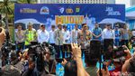 Kapolri Berangkatkan Ribuan Peserta Mudik Gratis Presisi 2026 di Polda Metro