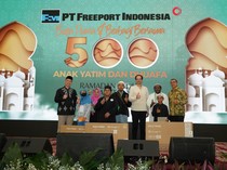 Karyawan Freeport Indonesia Berikan Santunan untuk 700 Anak Yatim & Dhuafa
