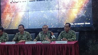 Puspom Amankan 4 Prajurit TNI Tersangka Penyiraman Air Keras Aktivis KontraS