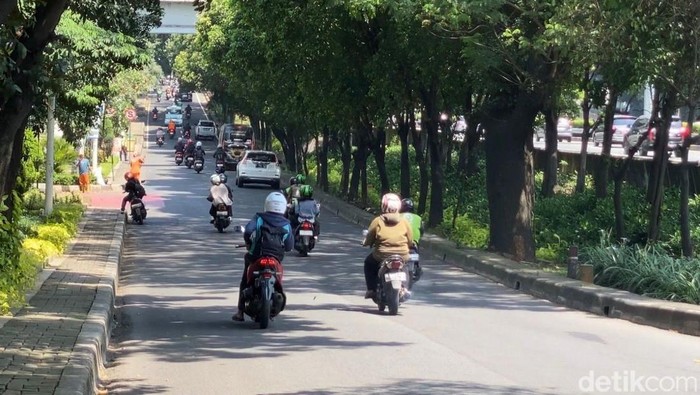Pemandangan Berbeda di TB Simatupang Saat Jakarta Ditinggal Mudik