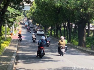 Pemandangan Berbeda di TB Simatupang Saat Jakarta Ditinggal Mudik
