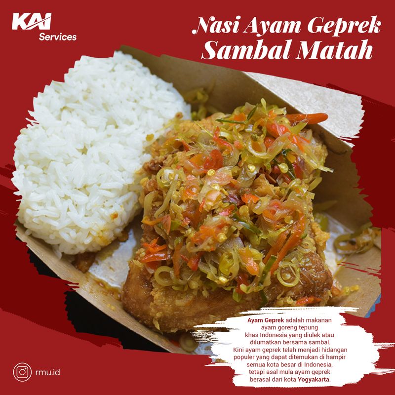 Makanan Enak di KAI, Cocok Temani Perjalanan Mudik Naik Kereta Makanan Enak di KAI buat Teman Mudik