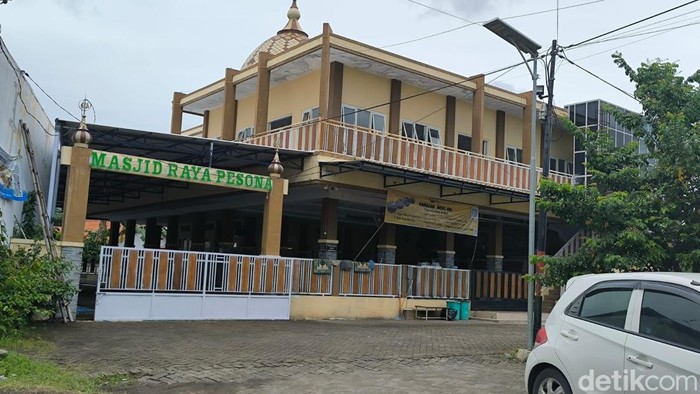 Masjid Raya Pesona Jember yang sempat ada insiden ledakan