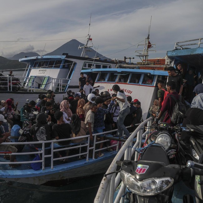 Mudik Antarpulau di Ternate Ramai Jelang Lebaran