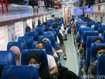 Video Kereta Api Tambahan Lebaran Masih Beroperasi Sampai 1 April 2026
