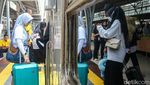 Mudik Gratis Kereta Api Berangkatkan Ribuan Warga dari Jakarta