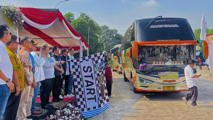 Mudik gratis Pemprov Jatim berangkat dari Jakarta