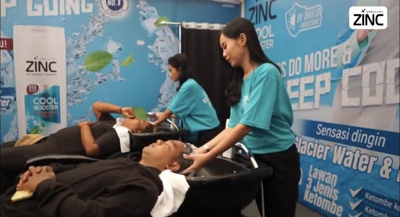 Mudik Tetap Fresh, ZINC Hadirkan Posko Keramas Gratis