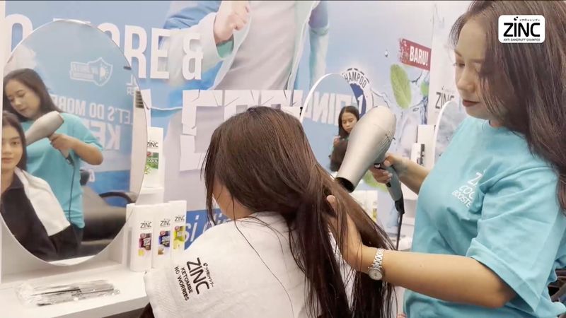 Mudik Tetap Fresh, ZINC Hadirkan Posko Keramas Gratis