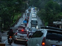 Nagreg Padat, Arus Mudik Diprediksi Mencapai Puncak pada Malam Hari